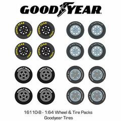 1/64 Auto Body Shop - Wheel & Tire Packs Series 6 - Goodyear Tires