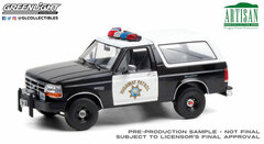 1/18 Artisan Collection - 1995 Ford Bronco - California Highway Patrol