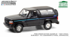 1/18 Artisan Collection - 1992 Ford Bronco - Nite Edition - Black with Multicolor Stripe