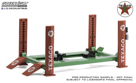 1/18 Four-Post Lift - Texaco
