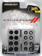 1/64 Auto Body Shop - Wheel & Tire Packs Series 4 - Dodge