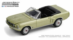 1/64 1967 Ford Mustang Convertible Sports Sprint - Lime Gold