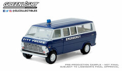 1/64 1969 Ford Club Wagon - City Police Emergency