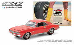 1/64 Goodyear Vintage Ad Cars - 1967 Chevrolet Camaro - Wide Boots 