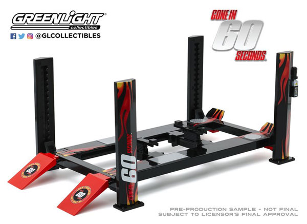 1/18 Four-Post Lift - Gone in Sixty Seconds