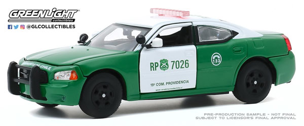 1/43 2008 Dodge Charger Police - Carabineros de Chile