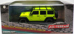 1/43 2016 Jeep Wrangler Unlimited Rubicon Hard Rock (Off-Road) - Hyper Green