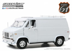 Highway 61 - 1/18 1976 Chevrolet G-Series Van - White