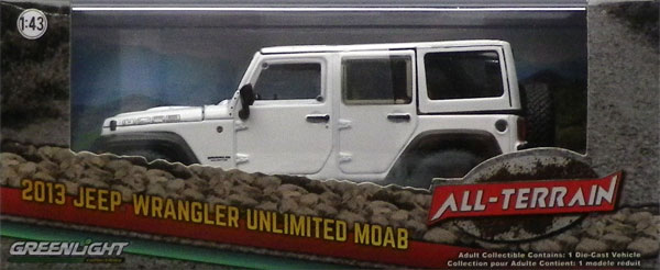 1/43 2013 Jeep Wrangler Unlimited Moab - Bright White