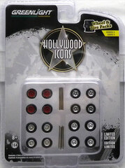 1/64 Auto Body Shop -Wheel & Tire Packs Series 3- Hollywood Icons