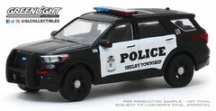 1/64 Hot Pursuit - 2020 Ford Police Interceptor Utility - Shelby Township, Michigan