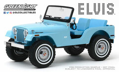 1/18 Artisan Collection - Elvis Presley (1935-77) - Jeep CJ-5 - Sierra Blue