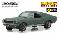 1/64 Mecum Auctions Collector Cars - Unrestored Bullitt 1968 Ford Mustang GT Fastback - Kissimmee 2020