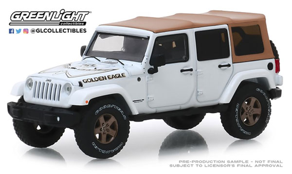 1/43 2018 Jeep Wrangler Unlimited - Golden Eagle