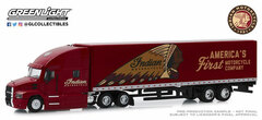 1/64 2019 Mack Anthem 18 Wheeler Tractor-Trailer - Indian Motorcycle 