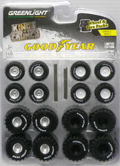 1/64 Auto Body Shop - Wheel & Tire Packs Series 2 - Kings of Crunch Goodyear