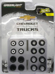 1/64 Auto Body Shop - Wheel & Tire Packs Series 2 - Chevrolet Trucks