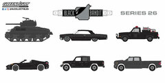 1/64 Black Bandit Series 26 6 Types Set