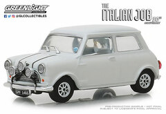 1/43 The Italian Job (1969) - 1967 Austin Mini Cooper S 1275 MkI - White with Black Leather Straps