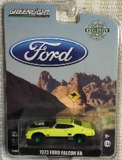 1/64 1973 Ford Falcon XB Custom - Yellow Blaze with Black Stripes (Hobby Exclusive) (Rare Color Ver.)