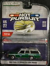 1/64 Hot Pursuit Series 30-1988 Ford LTD Crown Victoria Wagon-New York City Police Dept (Rare Color Ver.)
