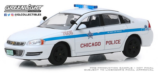1/43 2010 Chevy Impala - Chicago Police