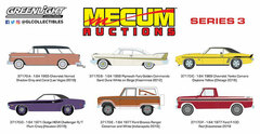 1/64 Mecum Auctions Collector Cars Series 3 6Type Set