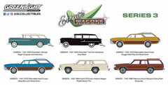1/64 Estate Wagons Series 3 6Type Set
