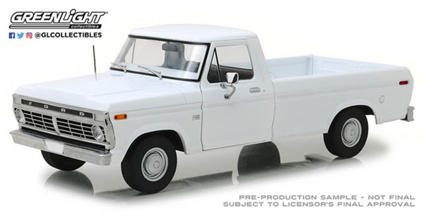 1/18 1973 Ford F-100 - White