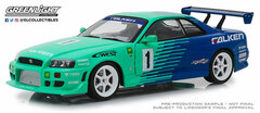 1/18 Artisan Collection - 1999 Nissan Skyline GT-R (R34) #1 - Falken Tires