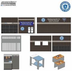 1/64 Mechanic's Corner Series 10 - Hot Pursuit Central Command - Massachusetts State Police