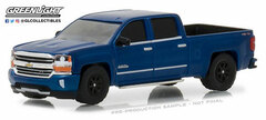 1/64 2018 Chevrolet Silverado 1500 Crew Cab High Country Special Edition - Deep Ocean Blue