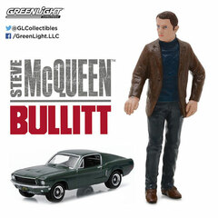 1/64 Bullitt (1968) - 1968 Ford Mustang GT Fastback with 1/18 Steve McQueen figure