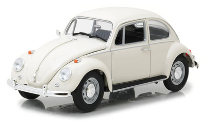 1/18 1967 Volkswagen Beetle Right-Hand Drive - Lotus White