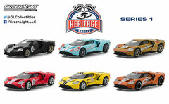 1/64 Ford GT Racing Heritage Series 1 6Item Assortment