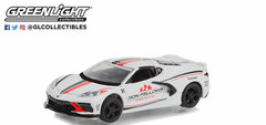 1/64 2022 Chevrolet Corvette C8 Stingray Coupe - White - Ron Fellows Performance Driving School
