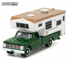 1/64 1967 Dodge D100 Long Bed with Winnebago Slide-In Campe