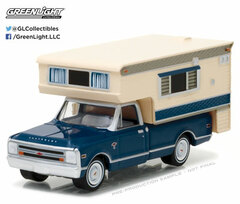 1/64 1968 Chevy C10 Cheyenne with Large Camper (Hobby Exclusive)