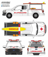 1/64 2016 Ford F-150 with Lifeguard Accessories (Hobby Exclusive)