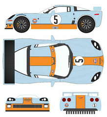 1/64 2009 Chevy Corvette C6.R Gulf Oil (Hobby Exclusive)