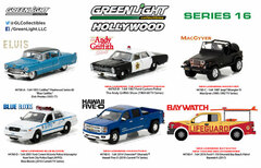 1/64 Hollywood Series - SERIES 16 6Type Set Assortment