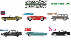 1/64 Hollywood Series 34 6 Types Set