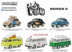 1/64 Club Vee-Dub Series 3 6Item Assortment
