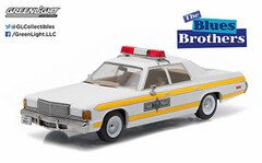1/43 Hollywood - Blues Brothers (1980) - 1977 Dodge Royal Monaco Illinois State Police