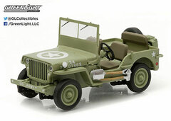 1/43 GreenLight Exclusives - 1944 Jeep C7 (Army Green, star on hood)