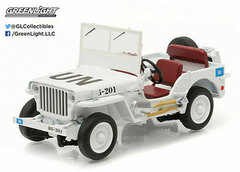 1/43 GreenLight Exclusives - Jeep Willys (United Nations decoration)