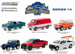 1/64 Country Roads Series 14 6Item Assortment