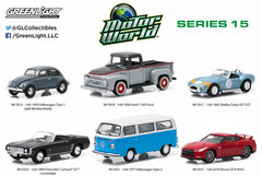 1/64 MOTOR WORLD - SERIES 15 6Item Assortment
