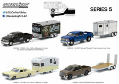 1/64 HITCH & TOW SERIES 5 4Item Assortment