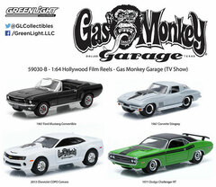 1/64 Hollywood Film Reels Series3-B Gas Monkey Garage